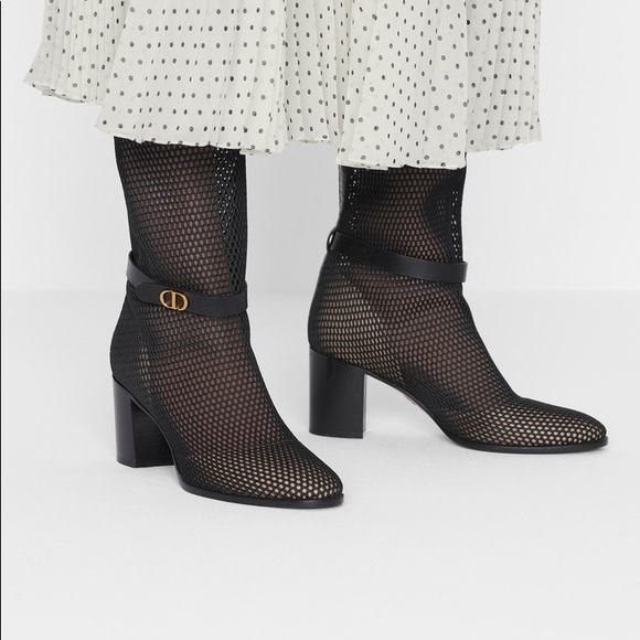 dior mesh boots